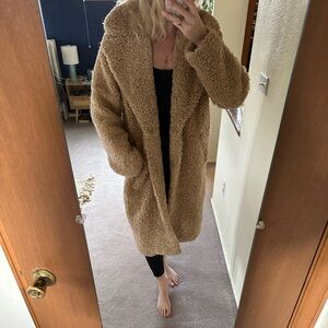 Abercrombie & Fitch Teddy Coat